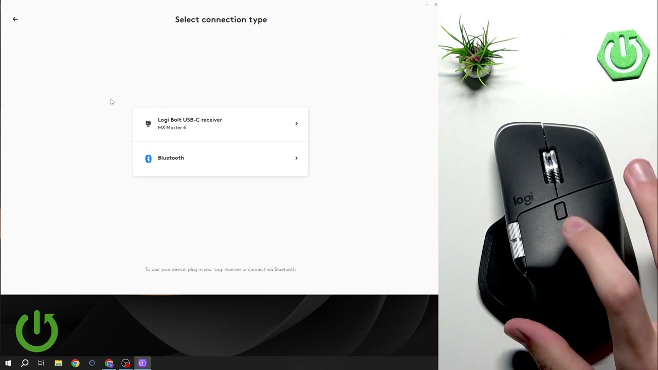 Использует ли Logitech MX Master 4 приемник Unifying?
