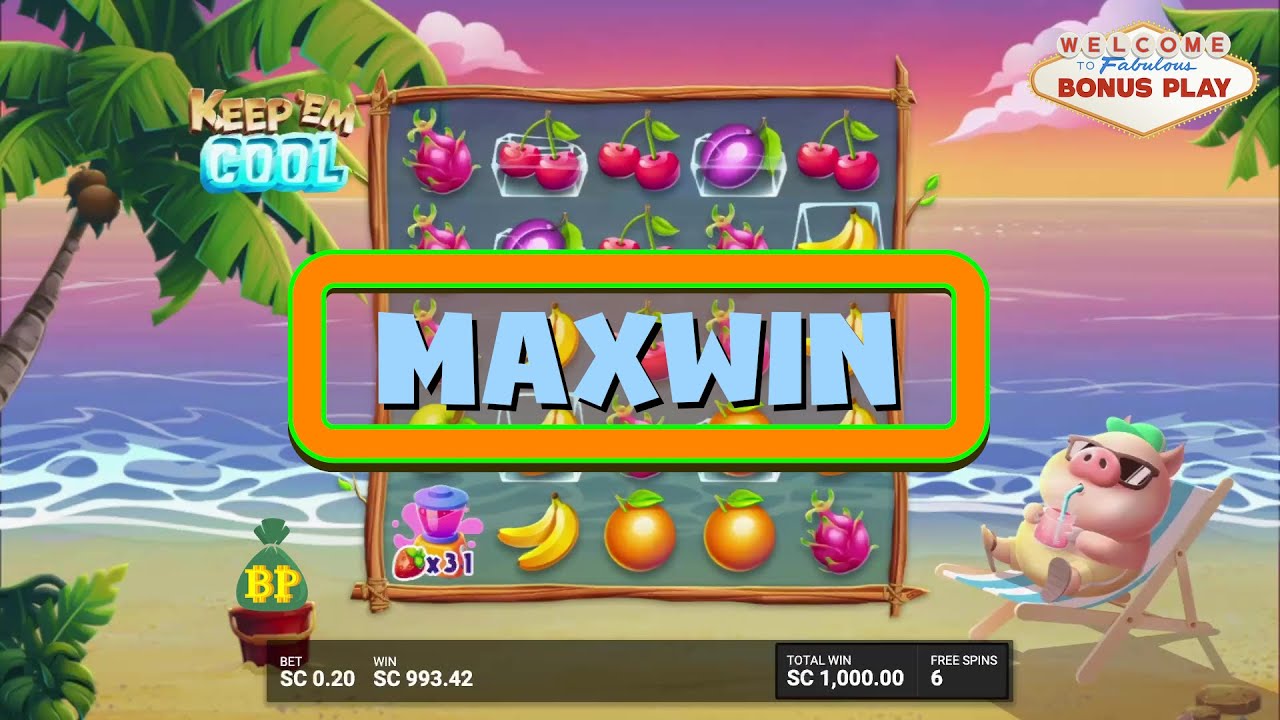 KEEP'EM COOL 🐷🧺 | MAX WIN | 2024-09-04 | .20 SC | 5000x | SPIN BONUS | STAKE US 🇺🇸
