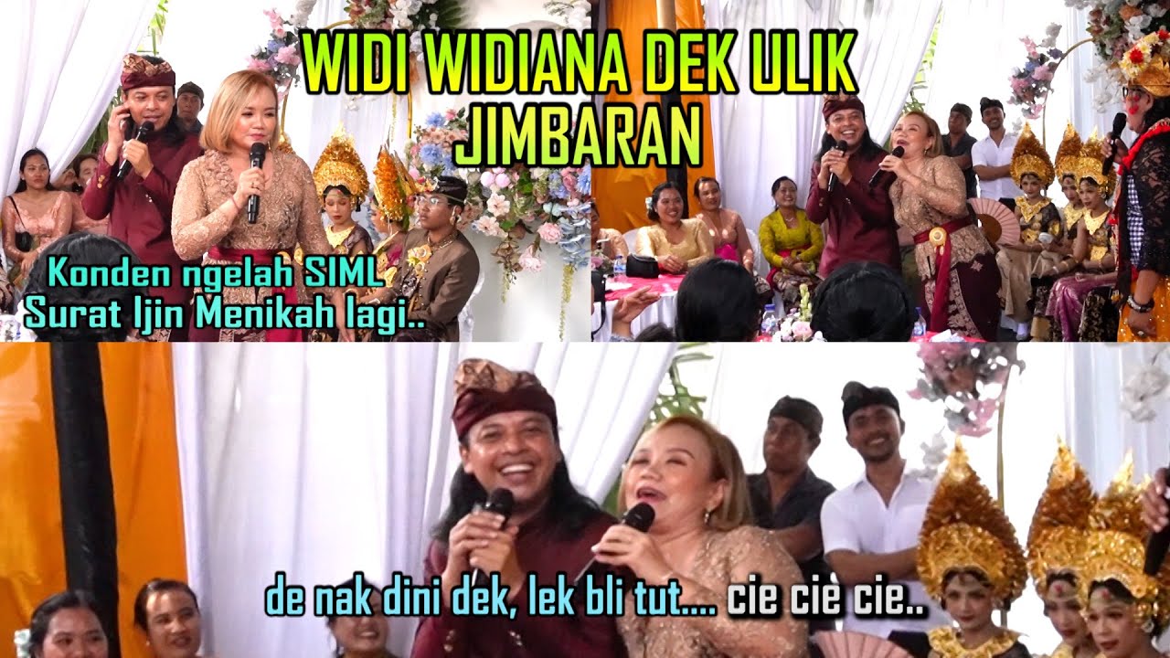 WIDI WIDIANA DEK ULIK NGIBUR RING JIMBARAN BADUNG
