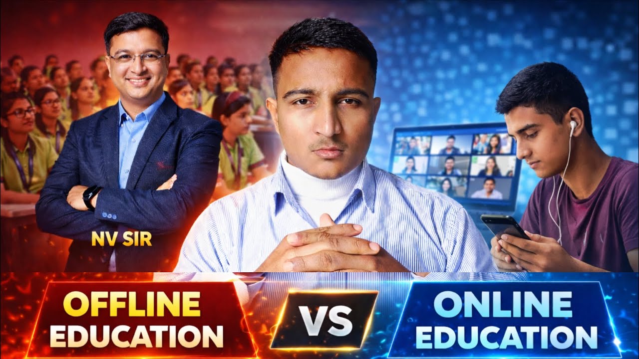 🔥 Offline vs Online – the truth no one tells you for NEET and JEE Exam 
