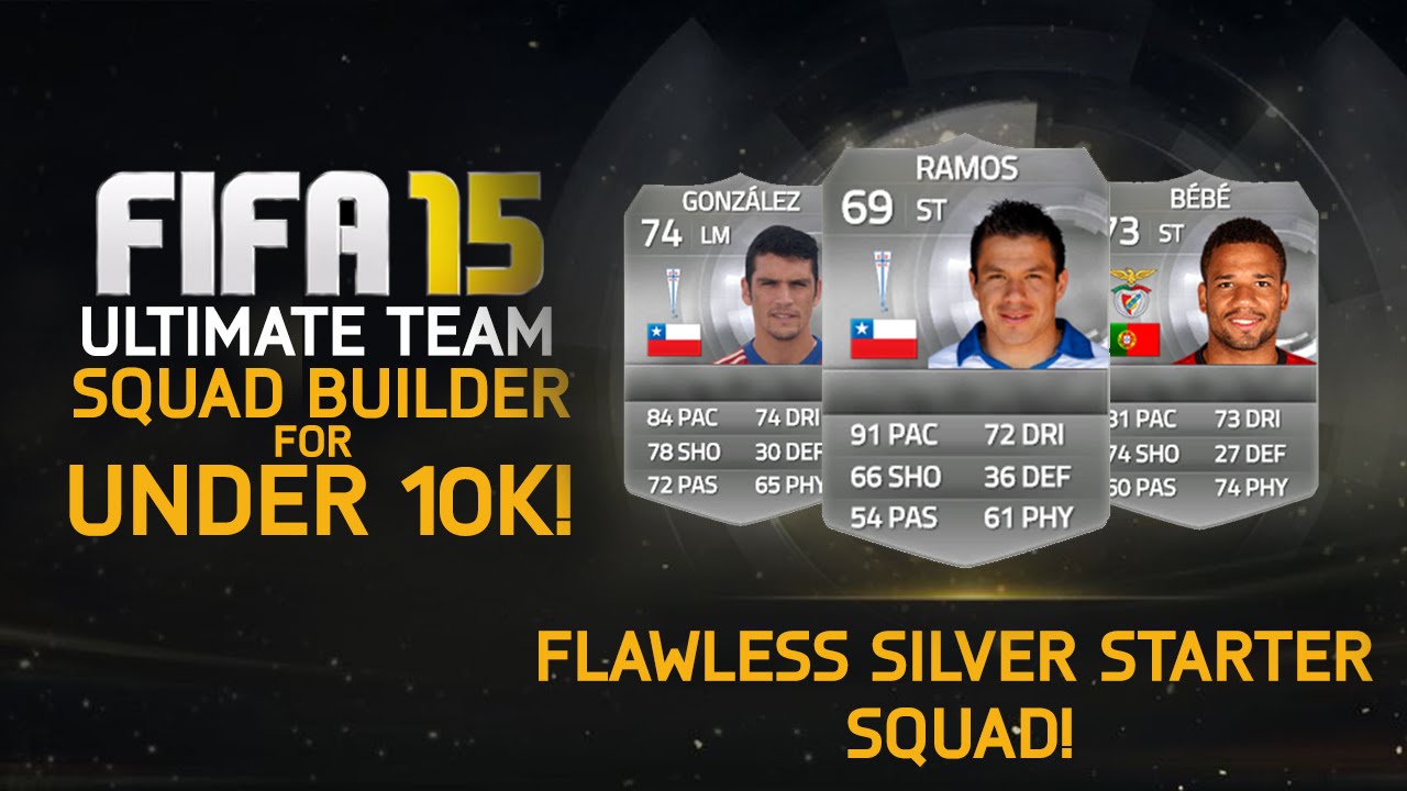 FIFA 15 | FLAWLESS CHEAP SILVER TEAM for UNDER 10K Squad Builder #2