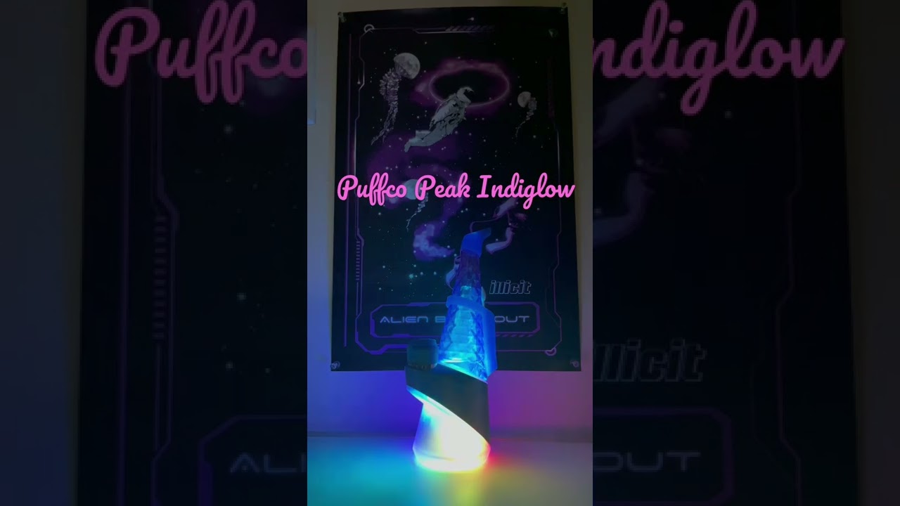 Puffco Peak Pro Limited Edition Indiglow Disco Mode