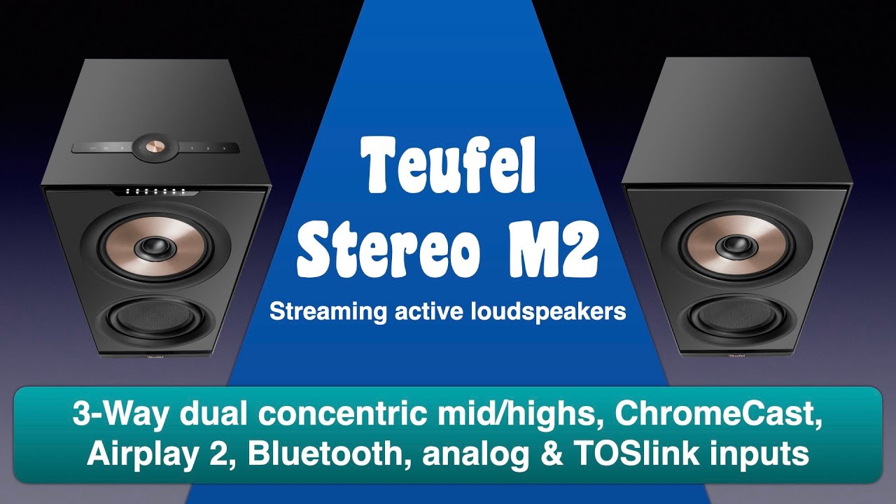 Активные потоковые колонки Teufel Stereo M2
