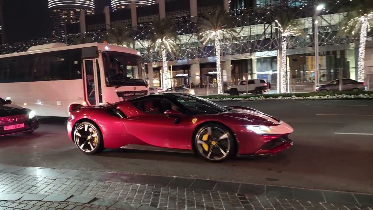 FERRARI vs PORSCHE vs BUGATTI vs LAMBORGHINI  in Dubai 2025