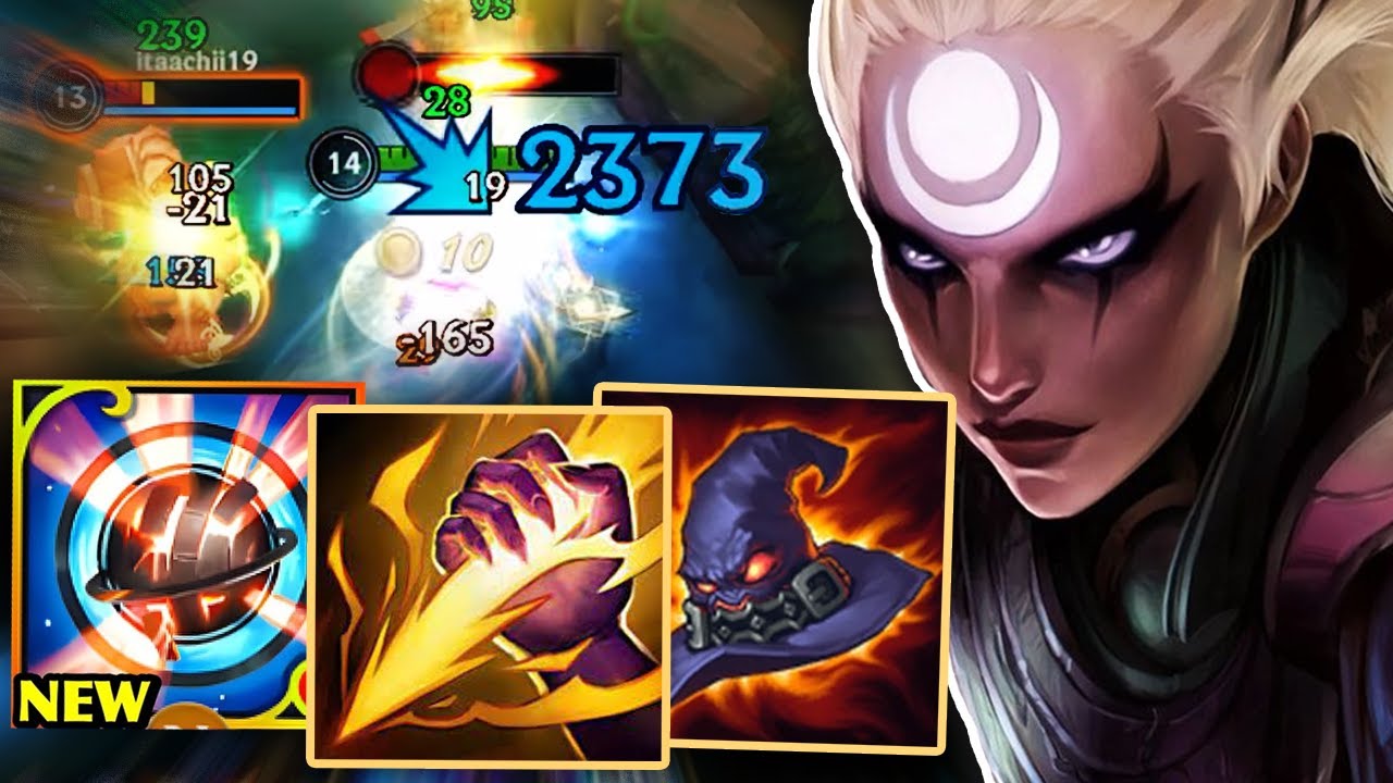 Wild Rift Diana Jungle Hard Carry Геймплей 20 убийств!