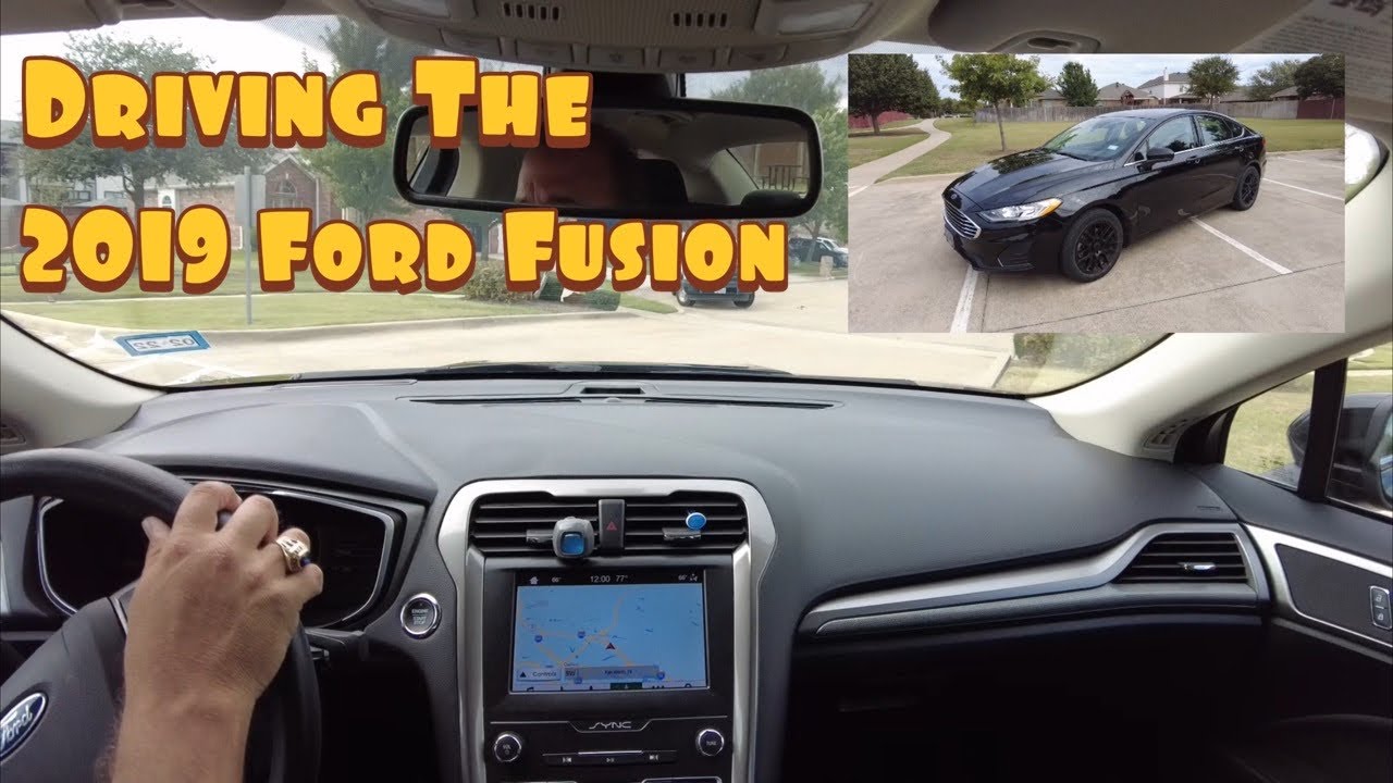 Driving the 2019 Ford Fusion and testing the Fords Lane Keeping System