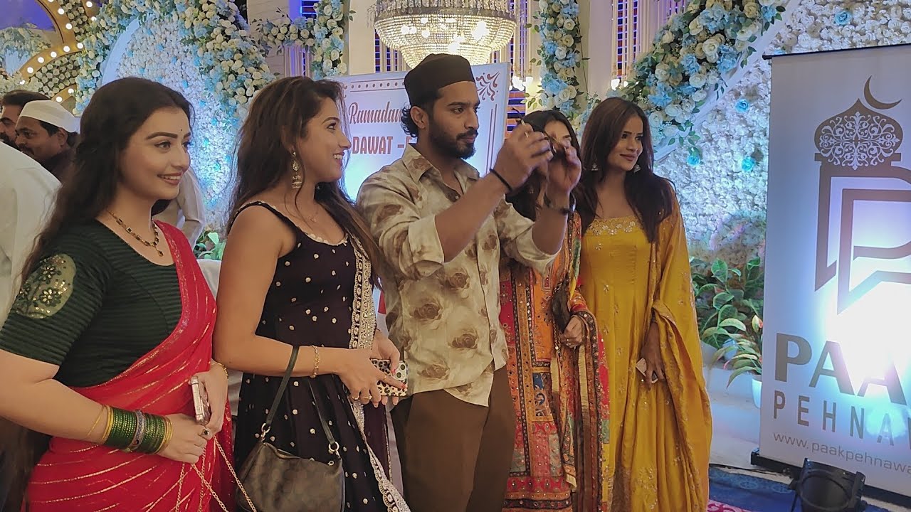 Chahat Pandey, Archana Gautam ,Faiz Baloch & Shiny Doshi At Adnaan Shaikh Iftaar Party 2026