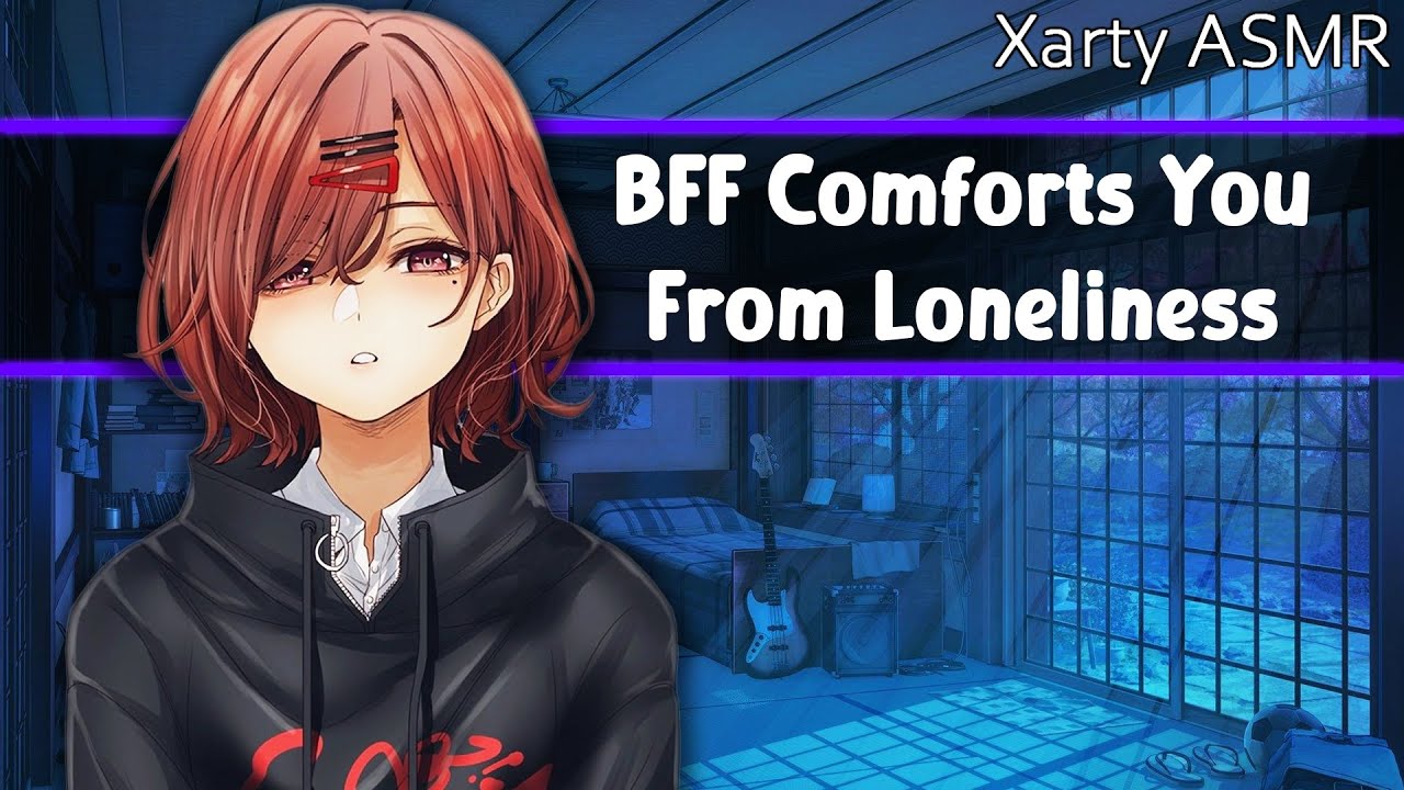 ASMR Best Friend Comforts You From Loneliness [F4M/A][Sleep Aid][Cuddles][Personal Attention]