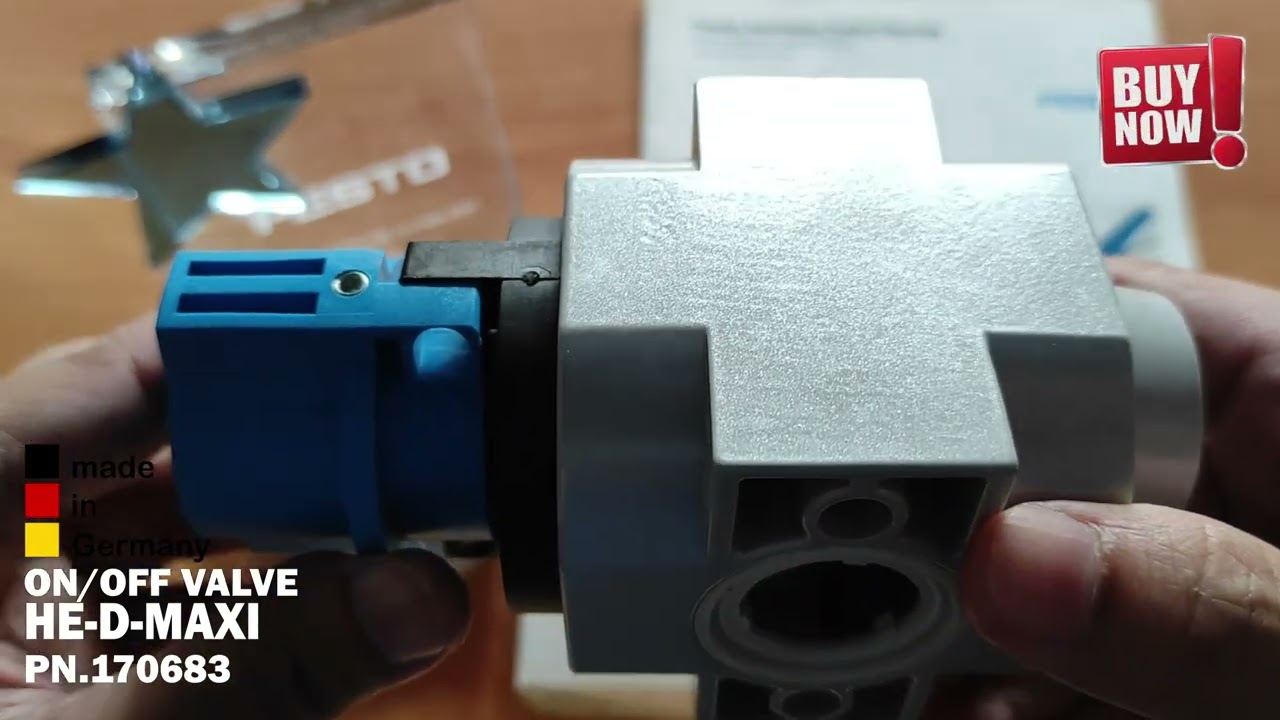 FESTO ON/OFF VALVE HE-D-MAXI PN.170683