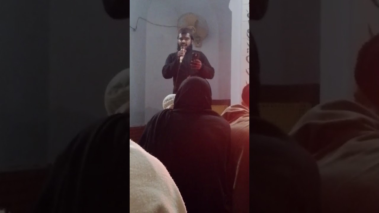 گجرانوالہ میں محفل پر حاضری عنوان 