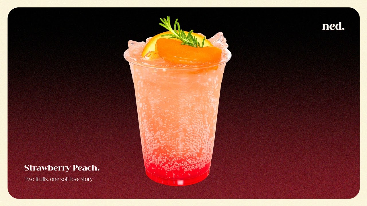 strawberry peach.