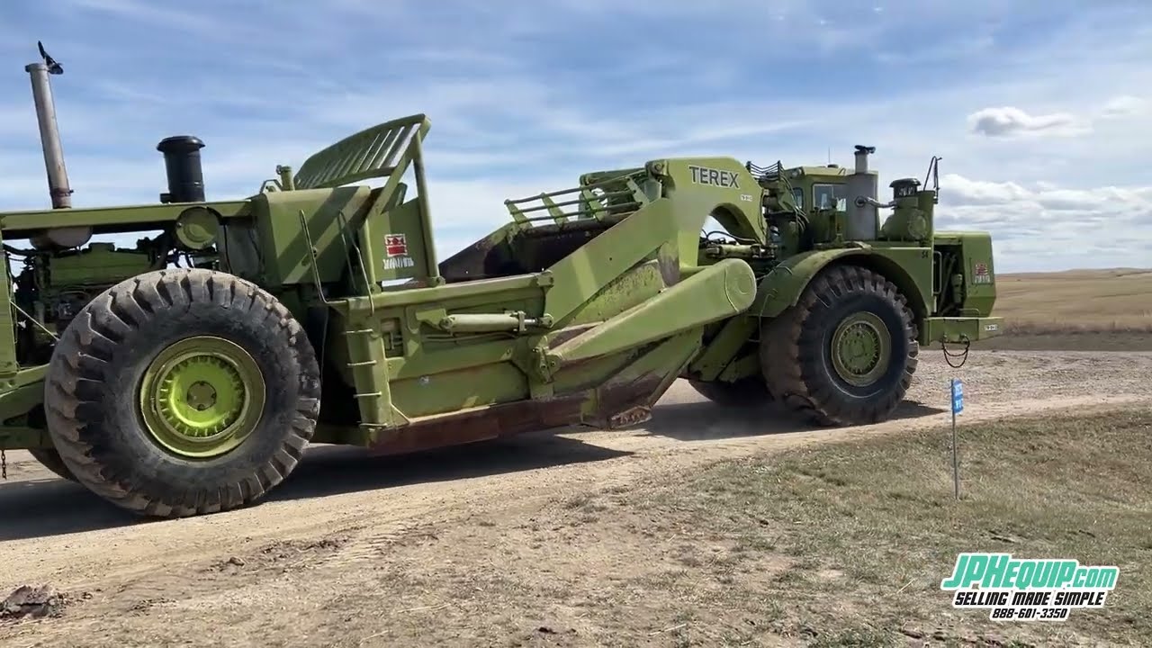 1989 Terex TS24C Motor Scraper   Unit # S4   #9633 BP