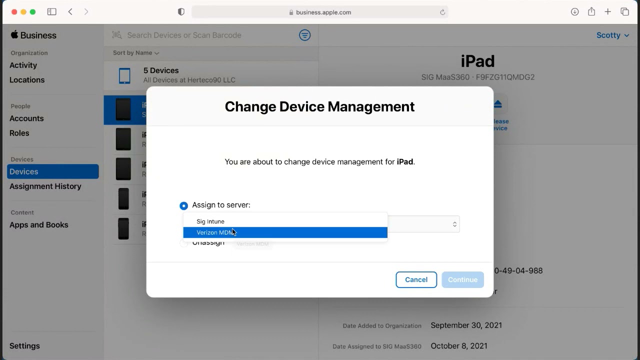 Apple Business Manager Overview & Device Release