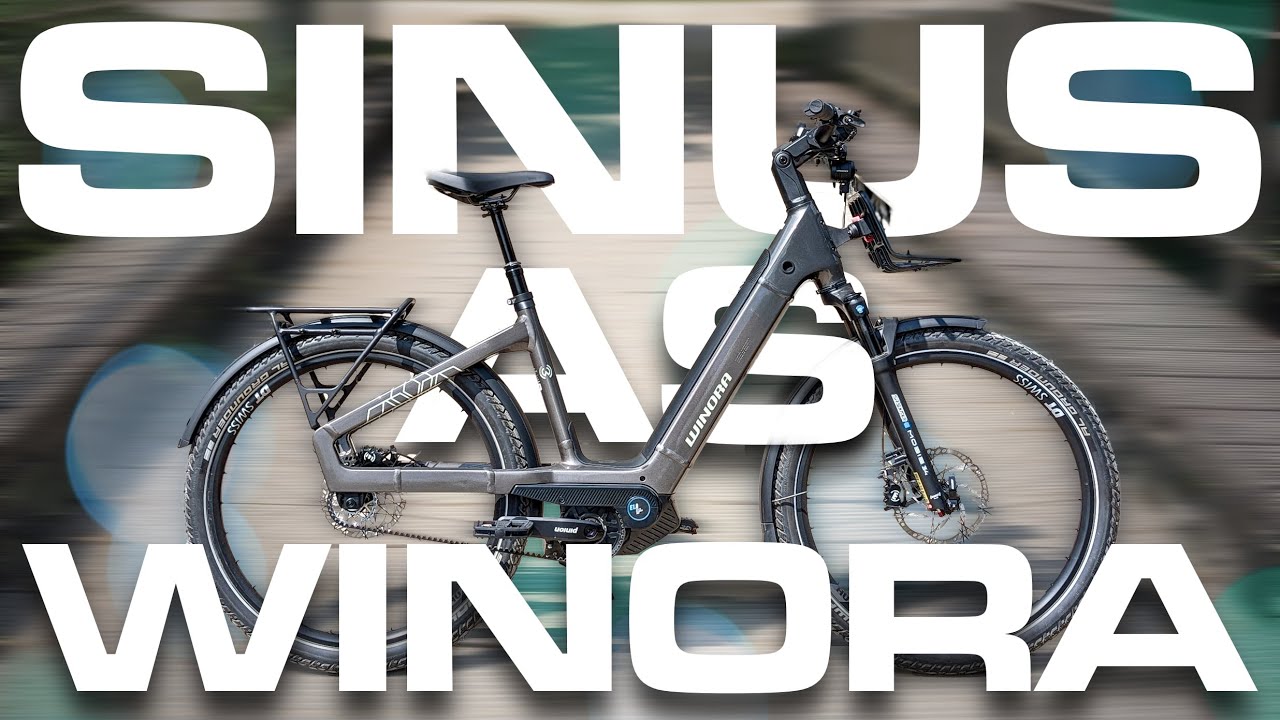 Test du Winora Sinus AS : le VTC électrique automatique à moteur Pinion