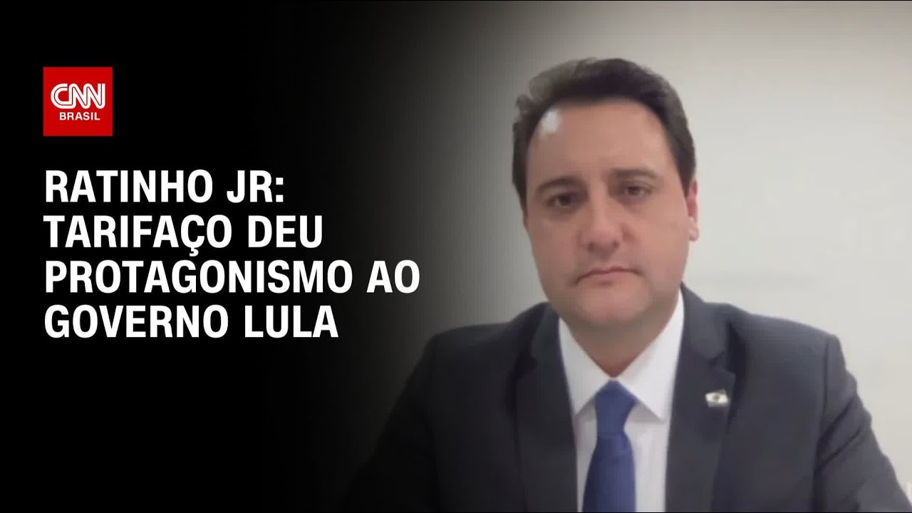 Tarifaço deu protagonismo ao governo Lula, diz Ratinho Júnior | BASTIDORES CNN
