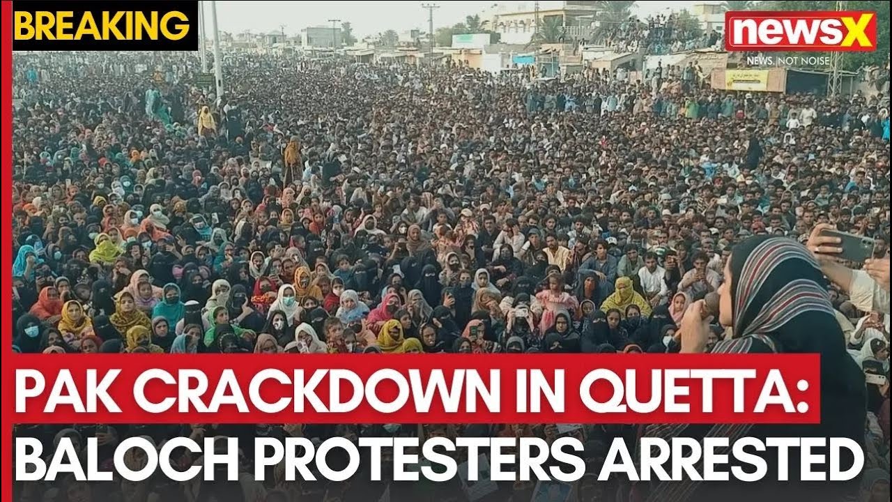 Pakistan Crackdown in Quetta: Baloch Protesters Arrested, Internet Cut Off | NewsX