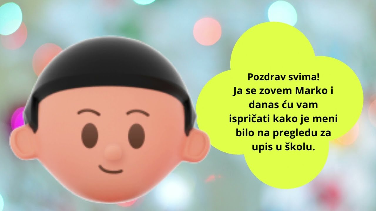 Pregled prije upisa u prvi razred očima djeteta