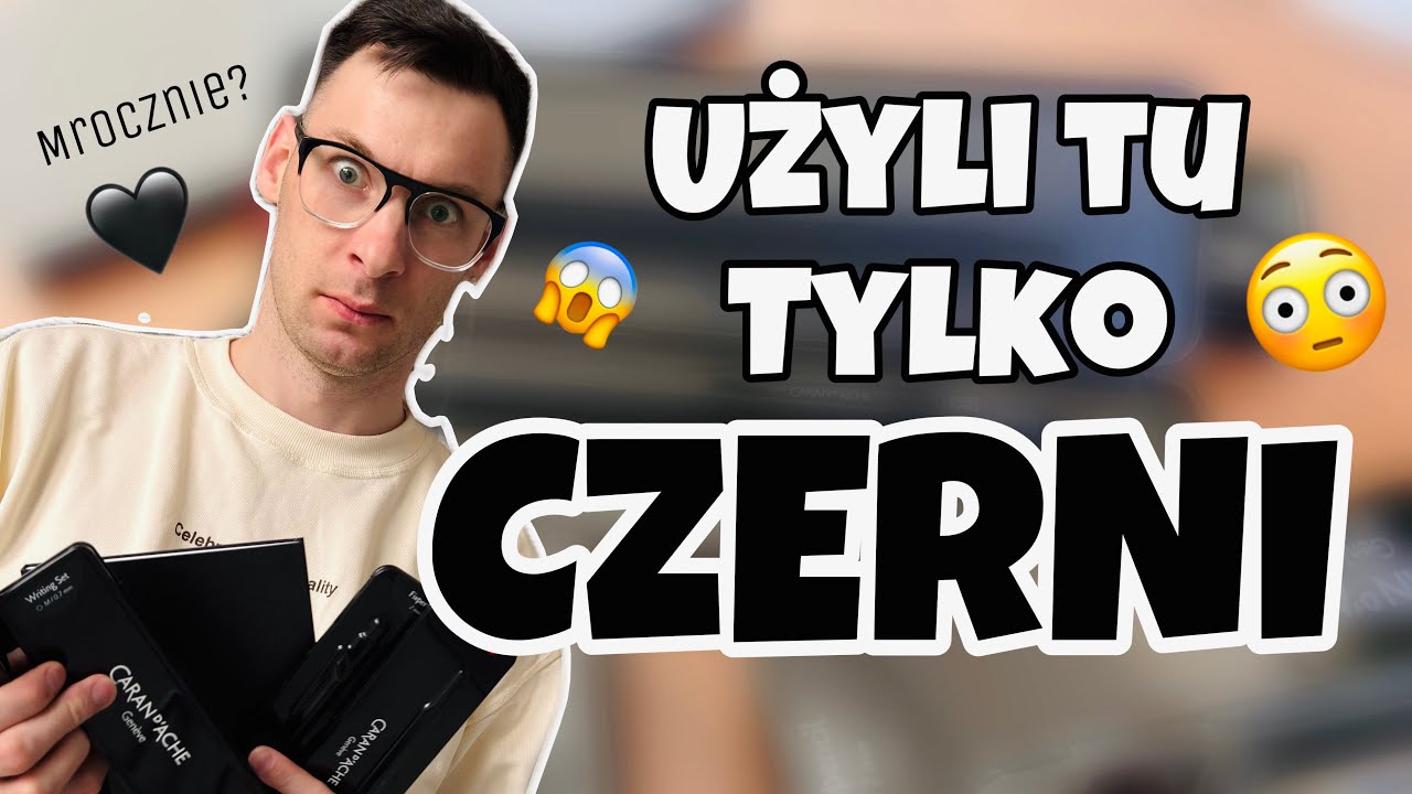 WSZYSTKO W KOLORZE CZARNYM ?! BLACK EDITION OD CARAN D'ACHE #61