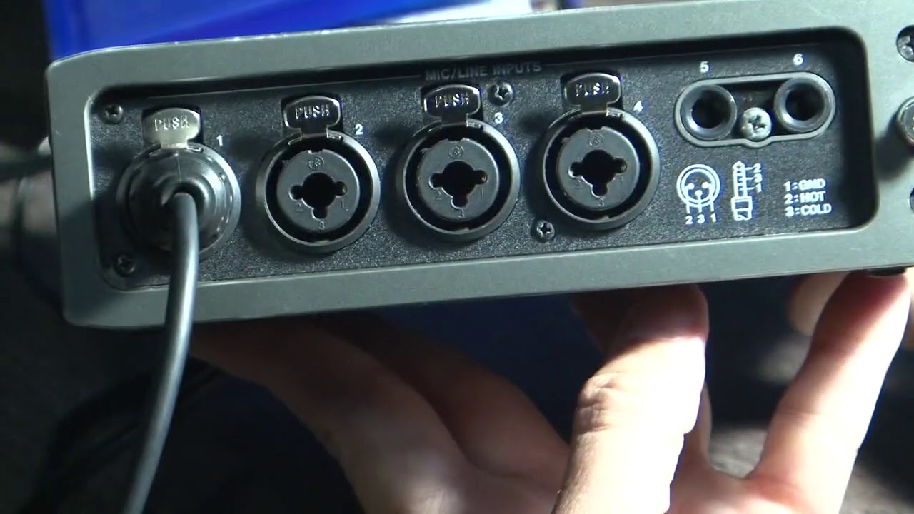 MENU TASCAM DR 680