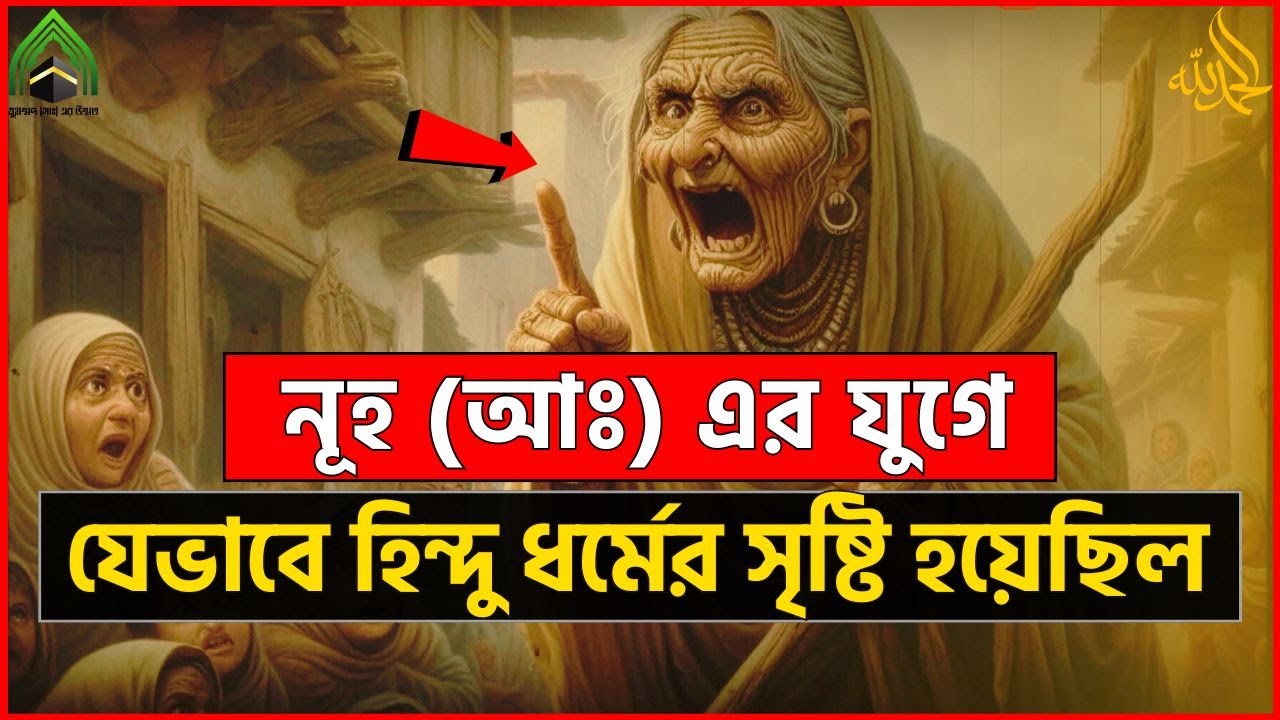 হযরত নূহ (আ) এর জীবনী, নূহ (আ) এর যুগে কীভাবে হিন্দু ধর্মের সৃষ্টি হয়েছিল ? l ISLAMI VIDEO 2024.
