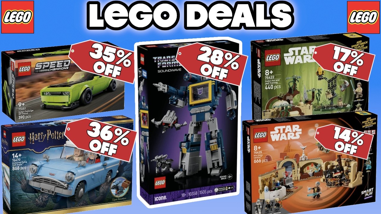 ЛУЧШИЕ ПАСХАЛЬНЫЕ ПРЕДЛОЖЕНИЯ НА LEGO! СКИДКИ ДО 36% + промокоды и выгодные предложения Smart Pla...