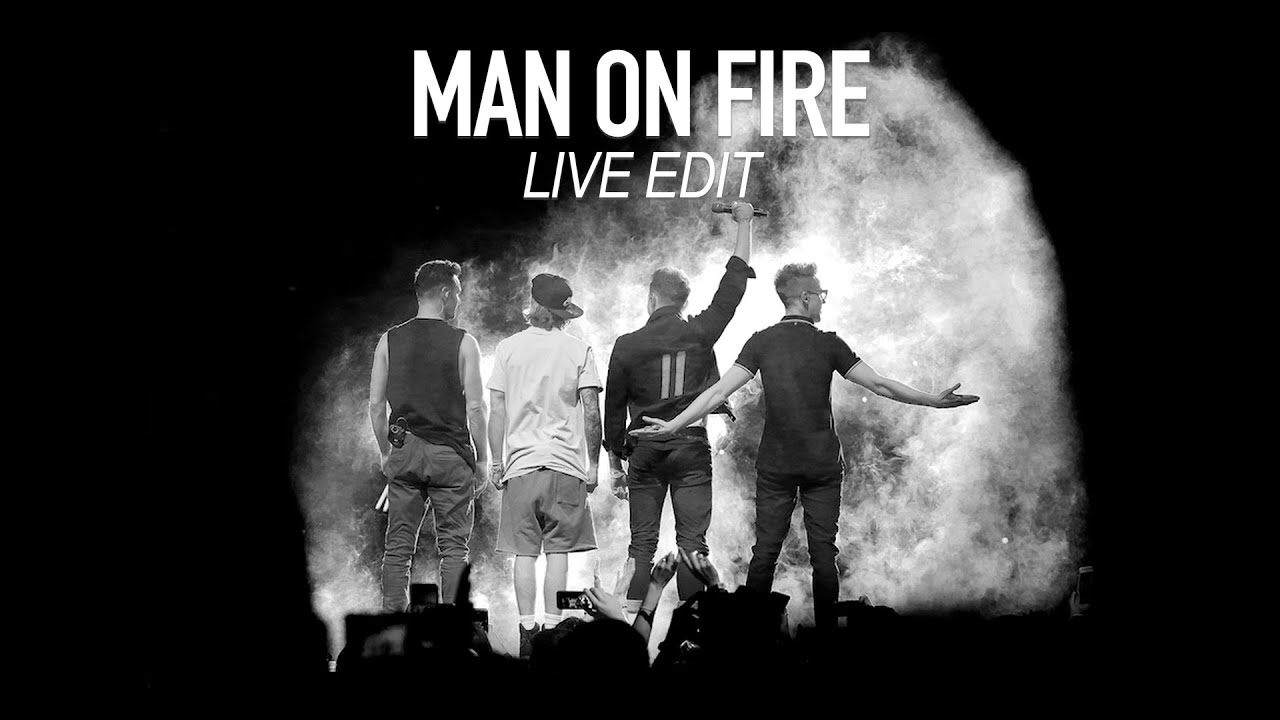Man On Fire (The Lost Songs) - McFly (concert edition) (empty arena edit)