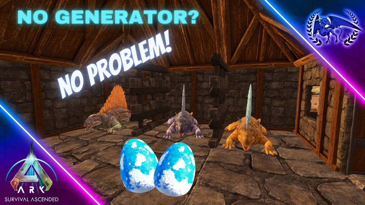 How to Hatch Eggs with No Generator - ARK: Survival Ascended