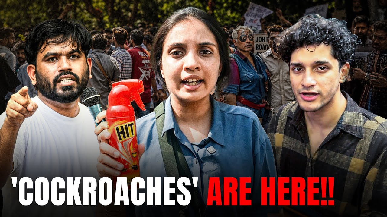 My Crazy Day at Cockroach Janta Party&rsquo;s Protest ft. Sonal | Jist