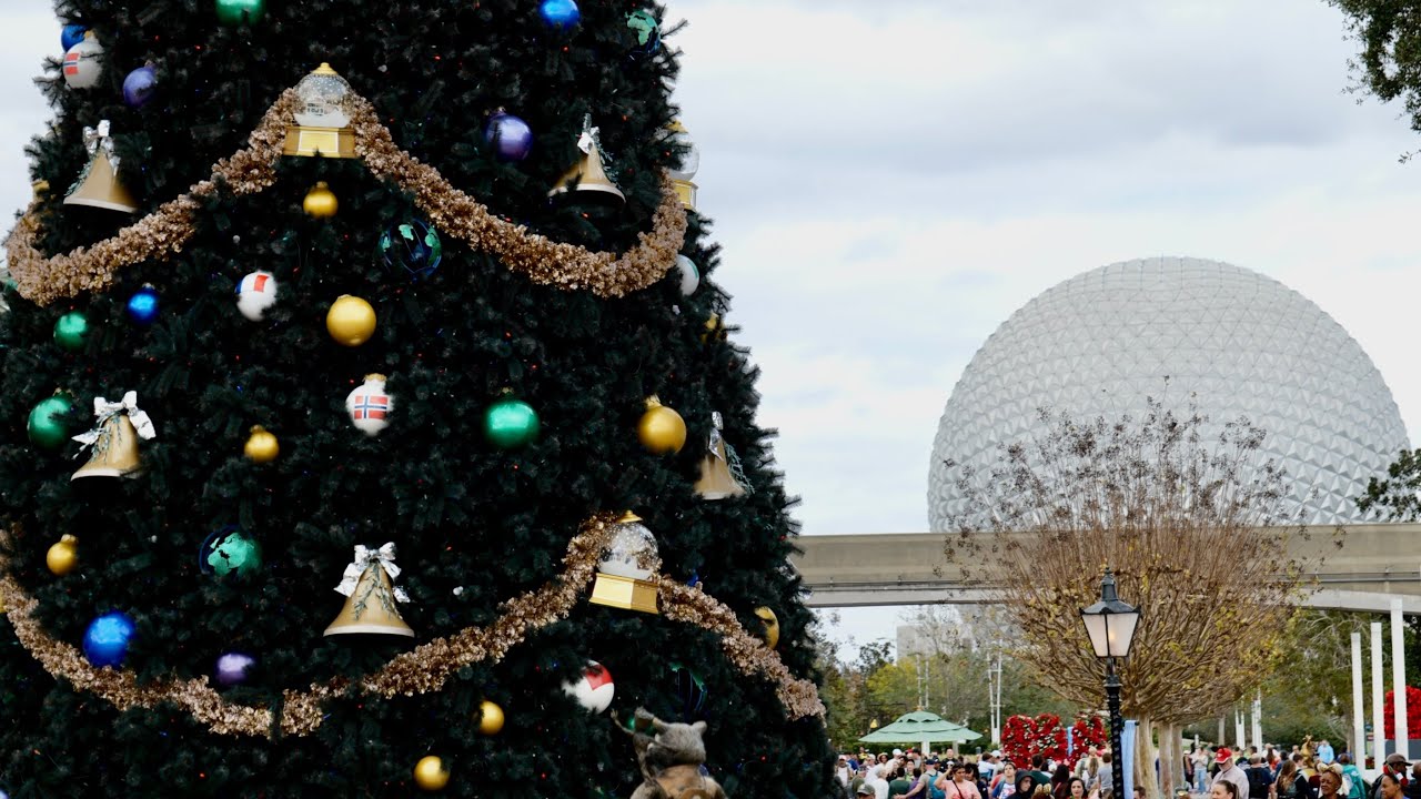EPCOT Festival of the Holidays 2025 Tour - Decorations, Storytellers & More | Walt Disney World 2025