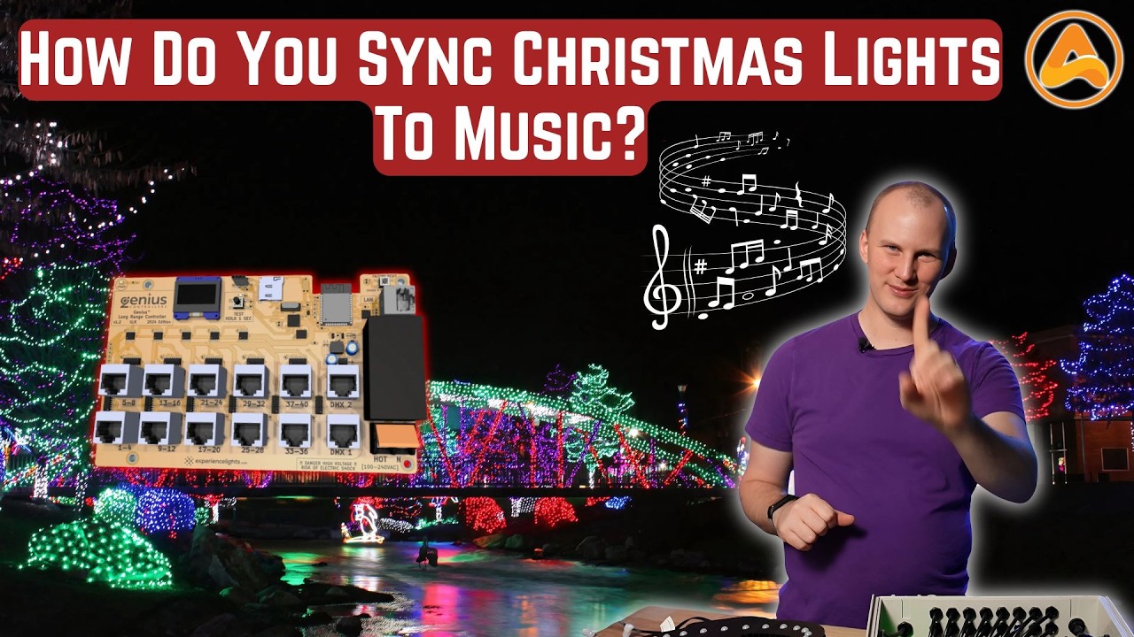 How Do You Sync Christmas Lights To Music?