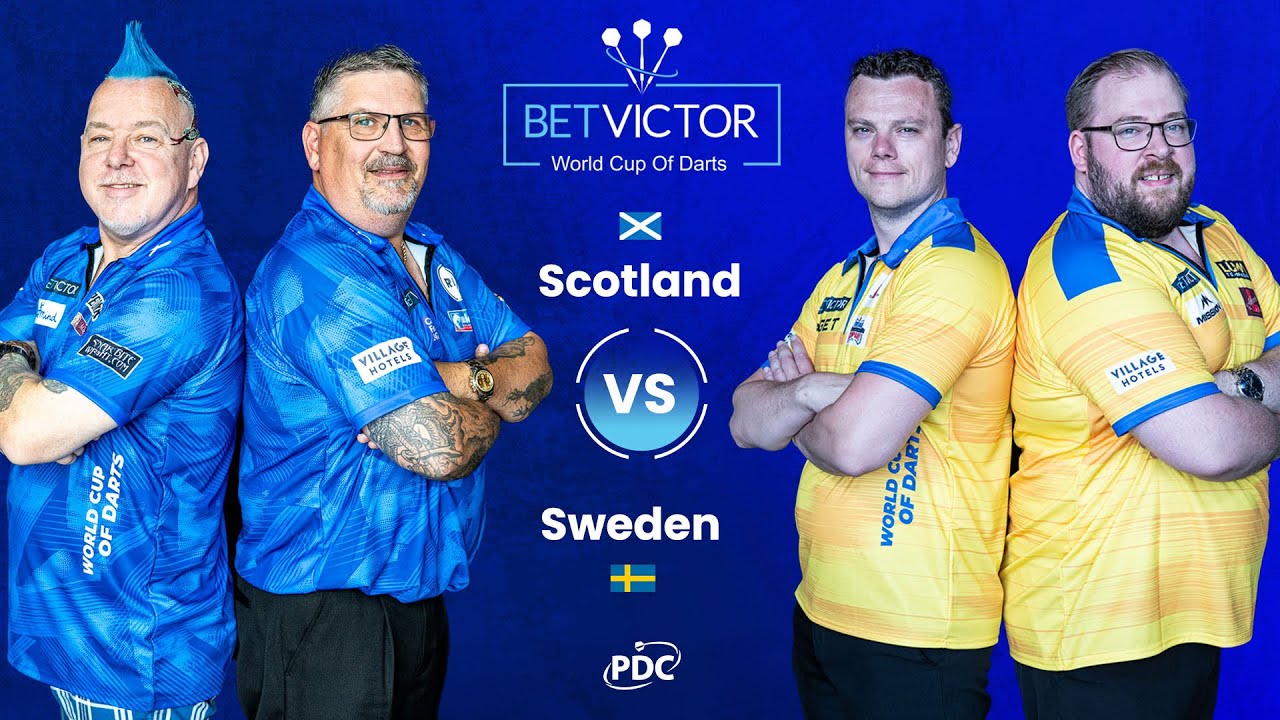 PDC World Cup of Darts 2024 06 30 - Scotland vs Sweden - HUN