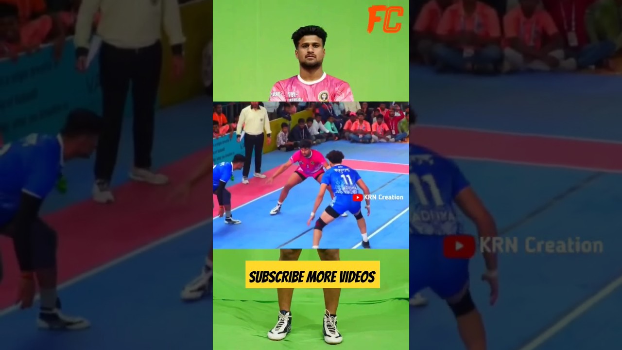Maharashtra vs Karnataka Match Vishwas Raid 70th Men's Senior National Kabaddi Championship 2024