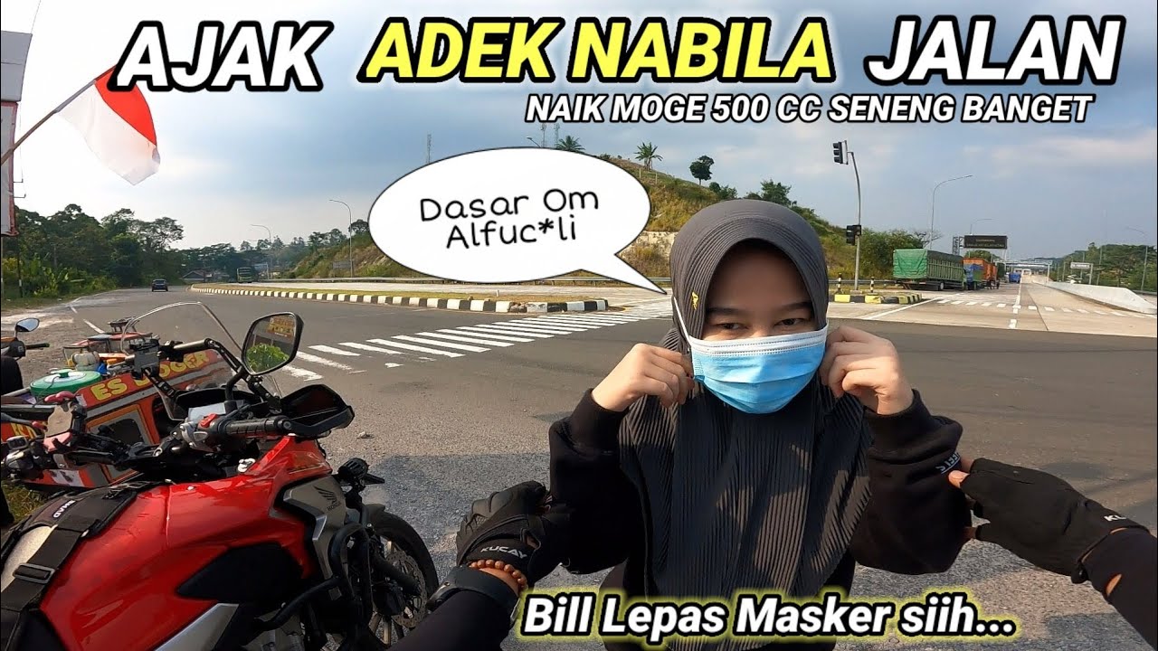 OM ALFUC*LI Jadi NAKSIR KE ADEK NABILA, TERNYATA BUKA MASKER CANTIK BANGET#PENGHITAMBODYMOTOR
