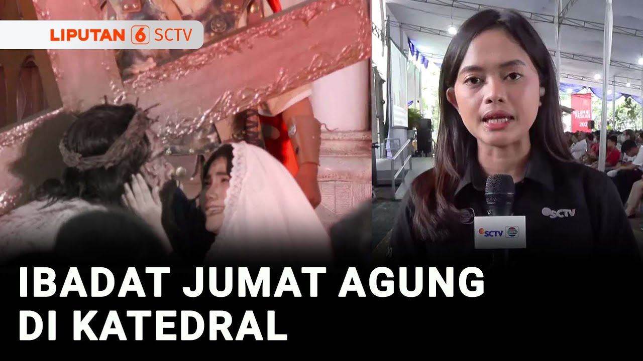 4.600 Umat Laksanakan Ibadat Jumat Agung di Gereja Katedral | Liputan 6