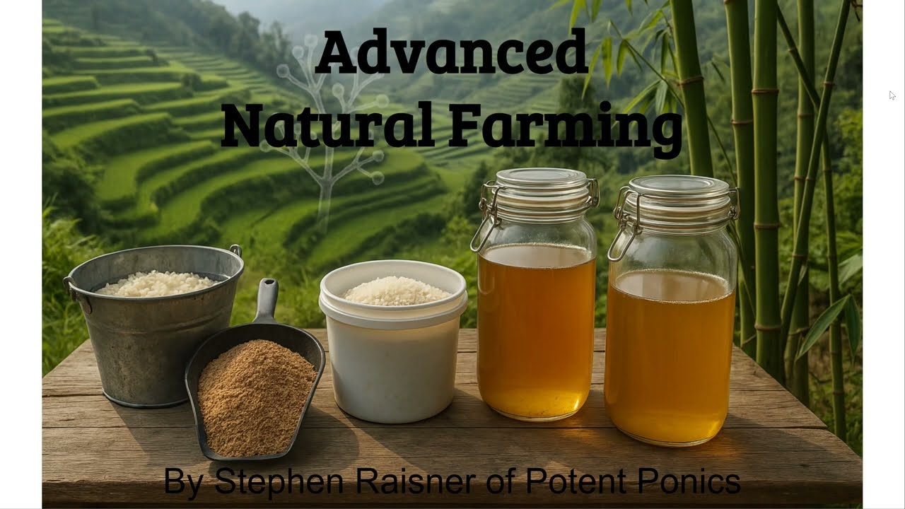 Advanced Natural Farming Methods at Matt Power's R-Soil Conference 2025