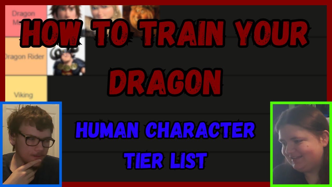 How To Train Your Dragon Human Character Tier List!
