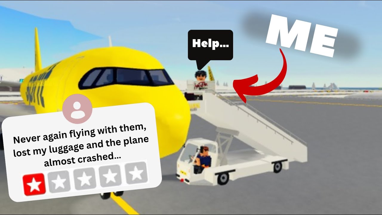 I Flew on America’s Worst Airline…IN PTFS (Roblox)