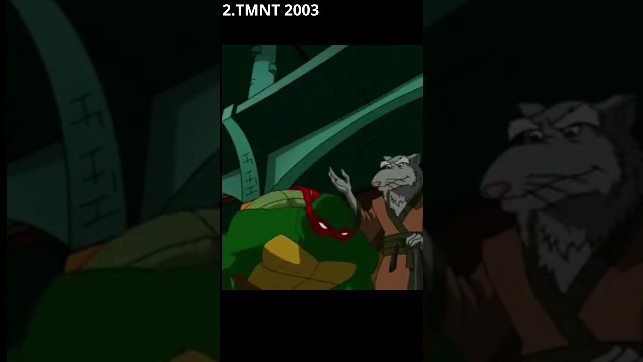 Top 5 My favorite versions of Master Splinter #tmnt #tmnt2003 #tmnt2012 #tmnt2007 #tmnt1990