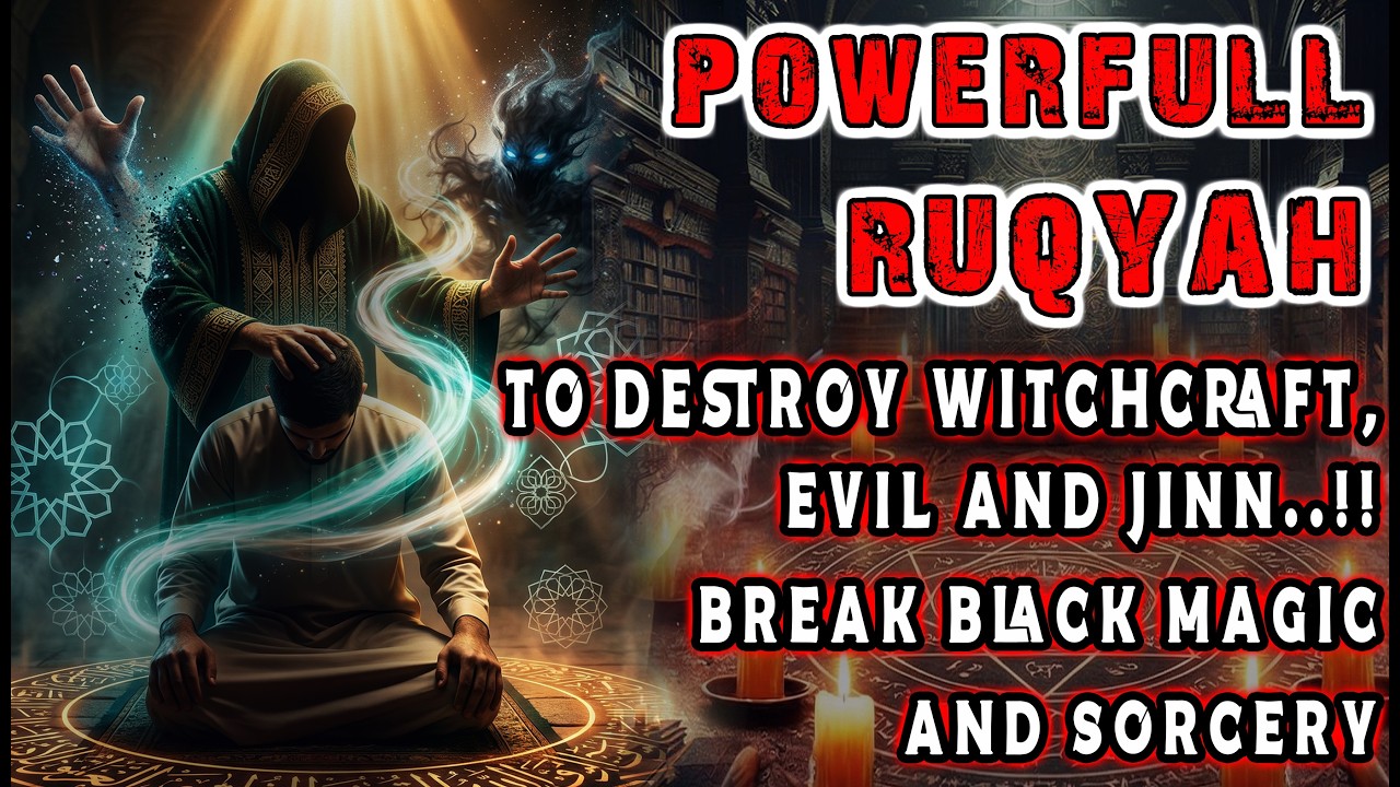 RUQYAH TO DESTROY AND REMOVE OLD MAGIC AND SIHIR FROM BLOOD, NERVES, VEINS, AND ALL BODY PARTS.