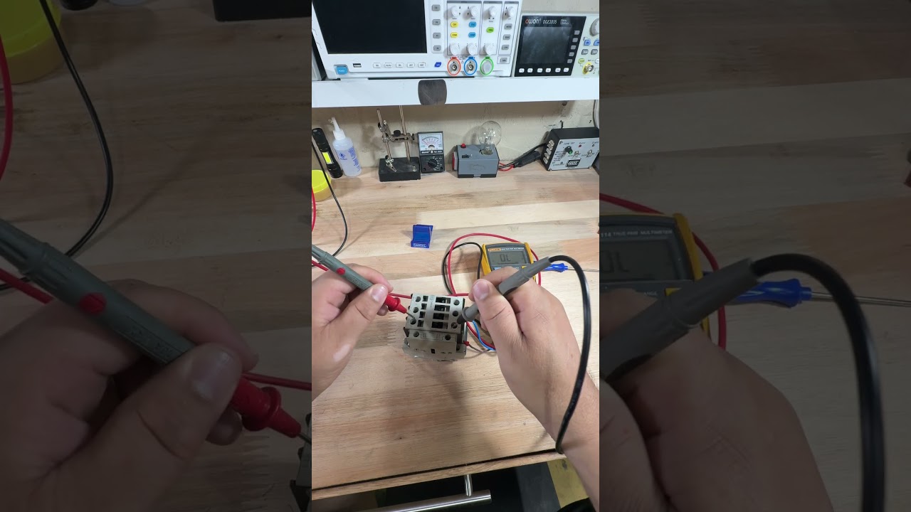 Como testar o contator do split piso teto e cassete