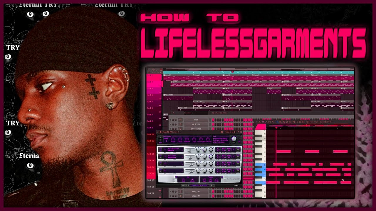 how to make HARD LIFELESSGARMENTS 5EVA + ROLLIN THRAX beats | Fl Studio 2025