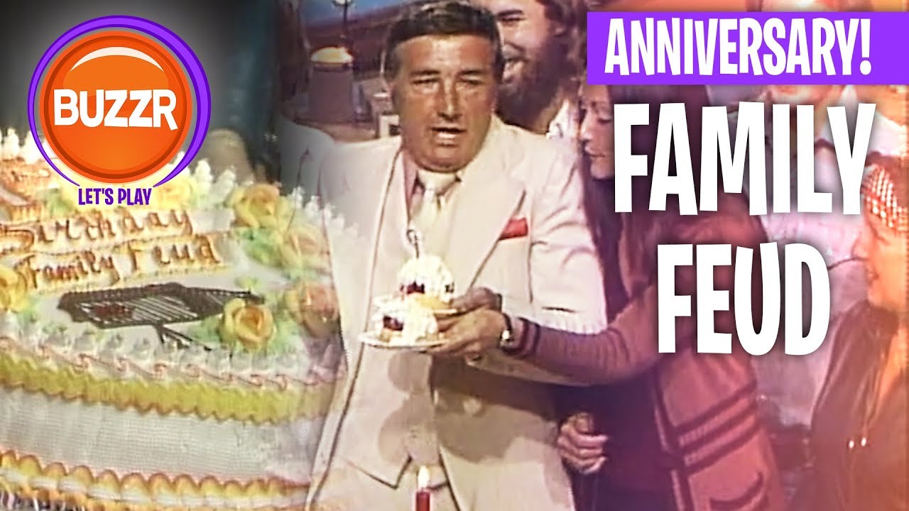 Family Feud -  FIRST ANNIVERSARY EPISODE! | BUZZR