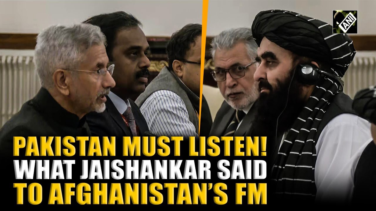 Индия повышает дипломатические отношения с Афганистаном: министр иностранных дел Джайшанкар высок...