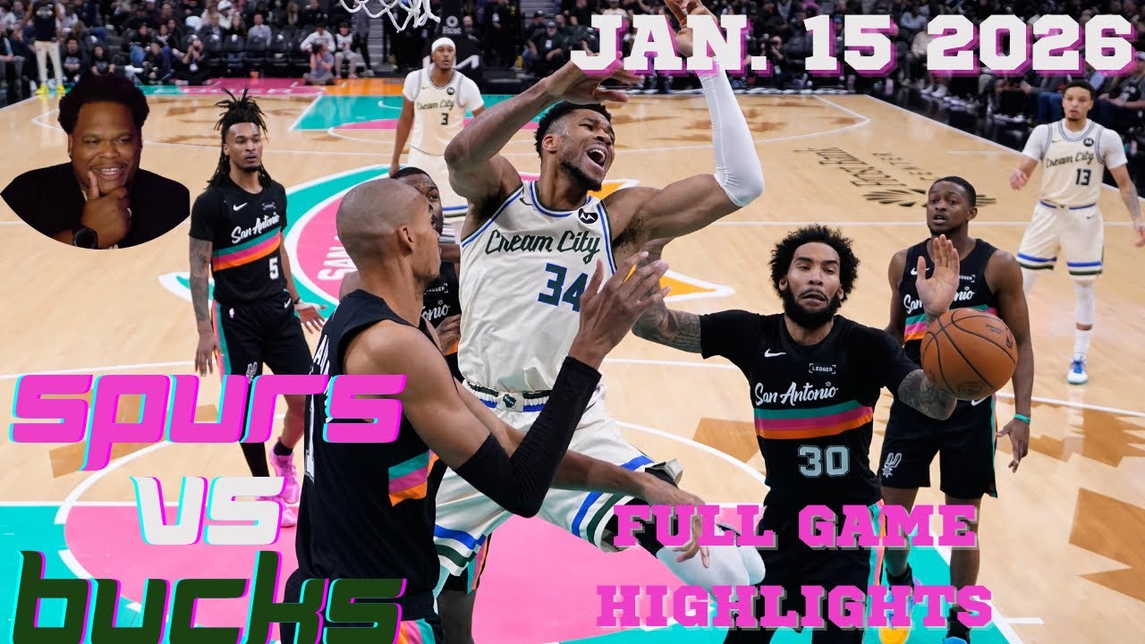 SAN ANTONIO SPURS VS MILWAUKEE BUCKS FULL GAME HIGHLIGHTS | REACTION