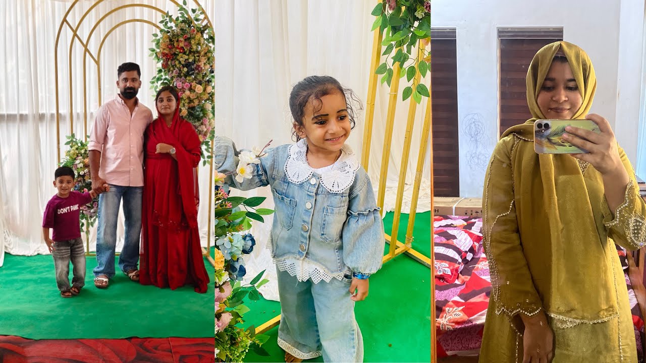 ചിന്നൂന്റെ എളാപ്പാന്റെ മോളെ എൻഗേജ്മെന്റ് വീഡിയോ 🥰