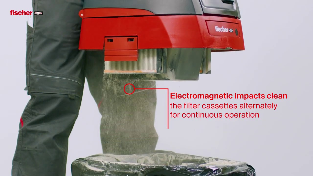 Dust free applications with the vacuum cleaner FVC 35 M