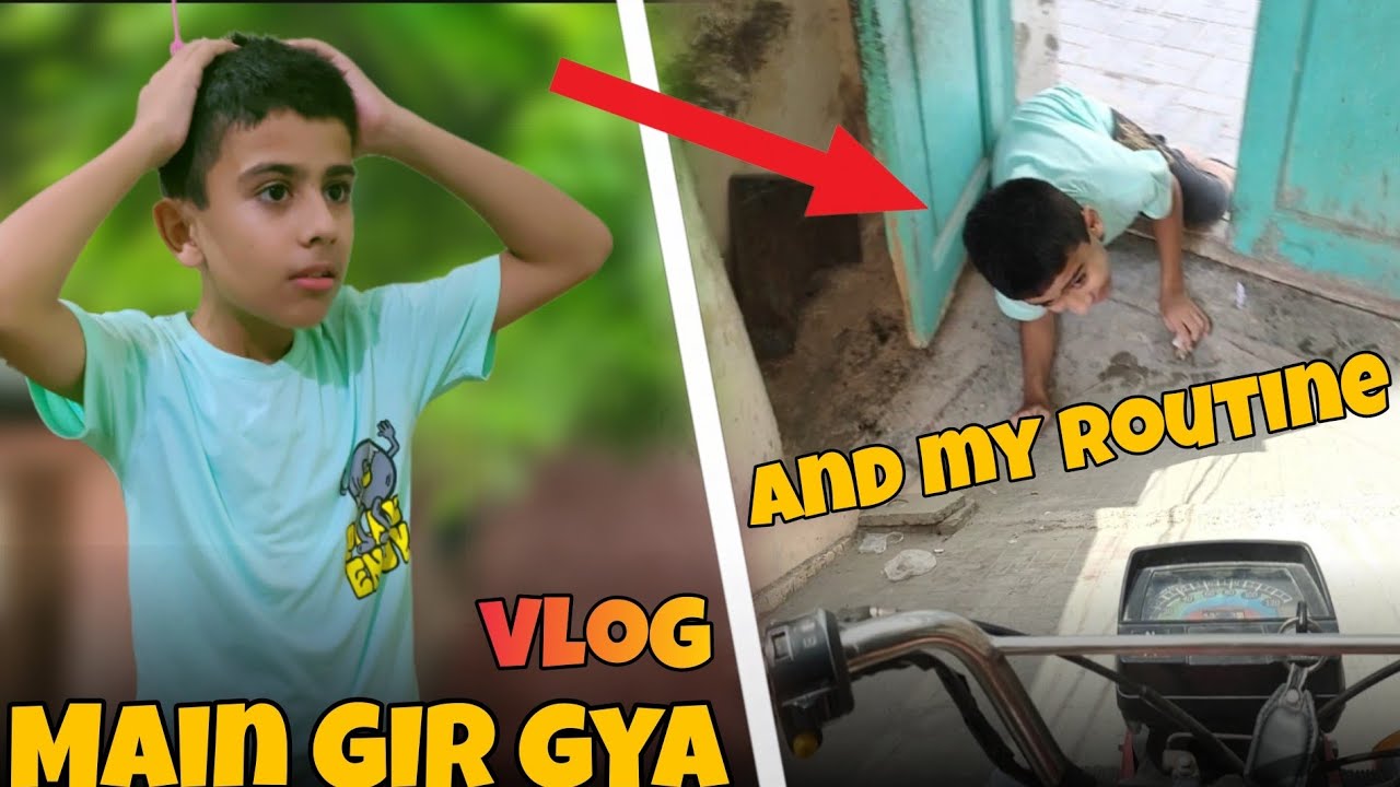 Main Gir Gaya 😭 | Meri Daily Ki Routine | My New Vlog | Ayan Qureshi Vlogs1