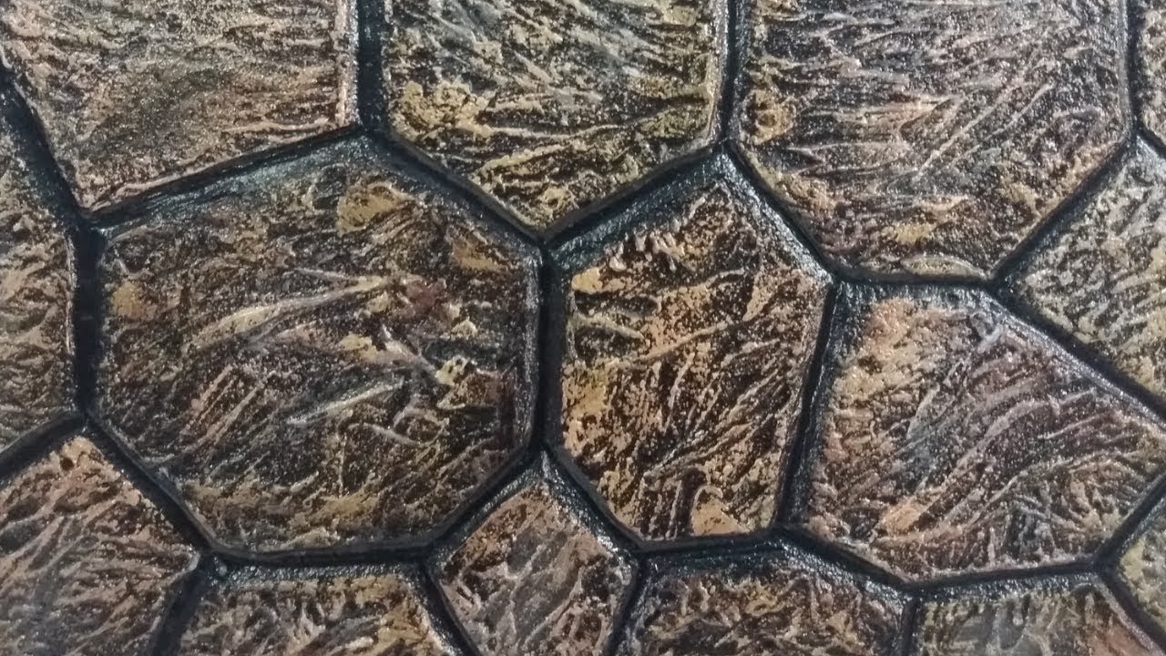 Pintura Decorativa Efeito Pedra Rústica Passo a Passo