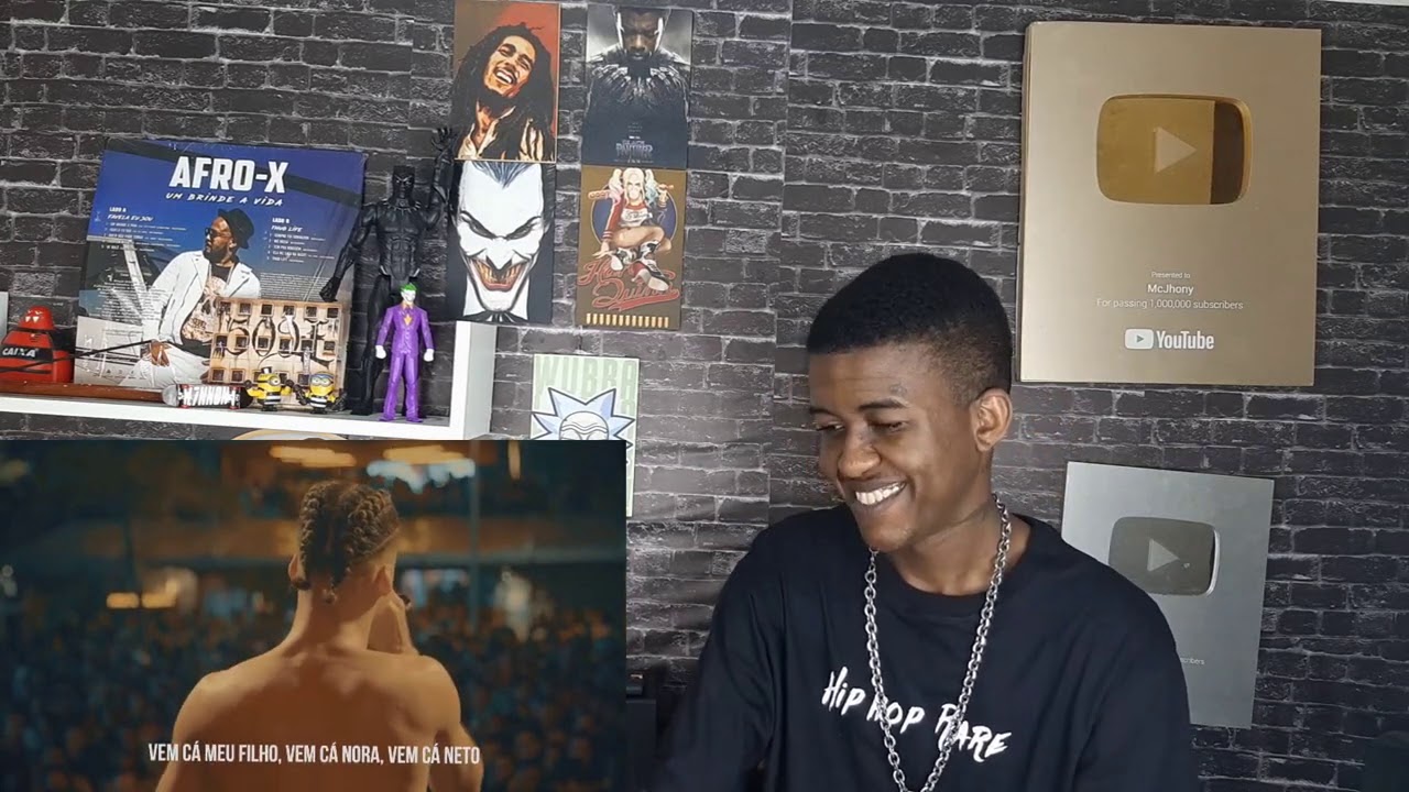 Jhony REACT -  MOTIVOS - L7NNON part. Black Alien |HHR .