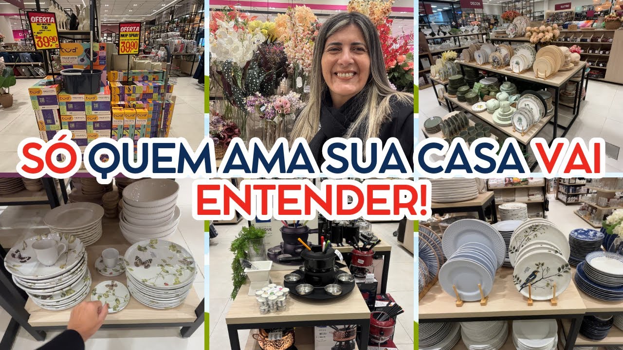 🏡 SÓ QUEM AMA SUA CASA VAI ENTENDER! MUITOS ITENS PARA SUA CASA COM PROMOÇÕES
